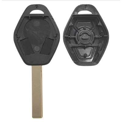 Корпус ключа під чіп для BMW Е46, Е53, Е60, Х3, Х5 (бмв) лезо HU 92