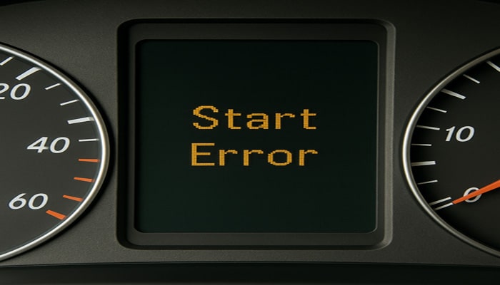 Помилка Start Error Мерседес