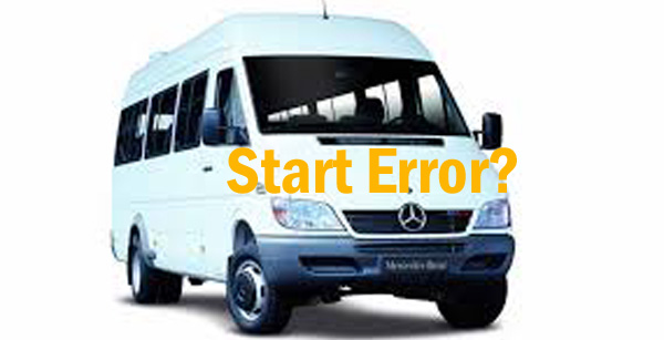 Мерседес виправити помилку Старт Ерор